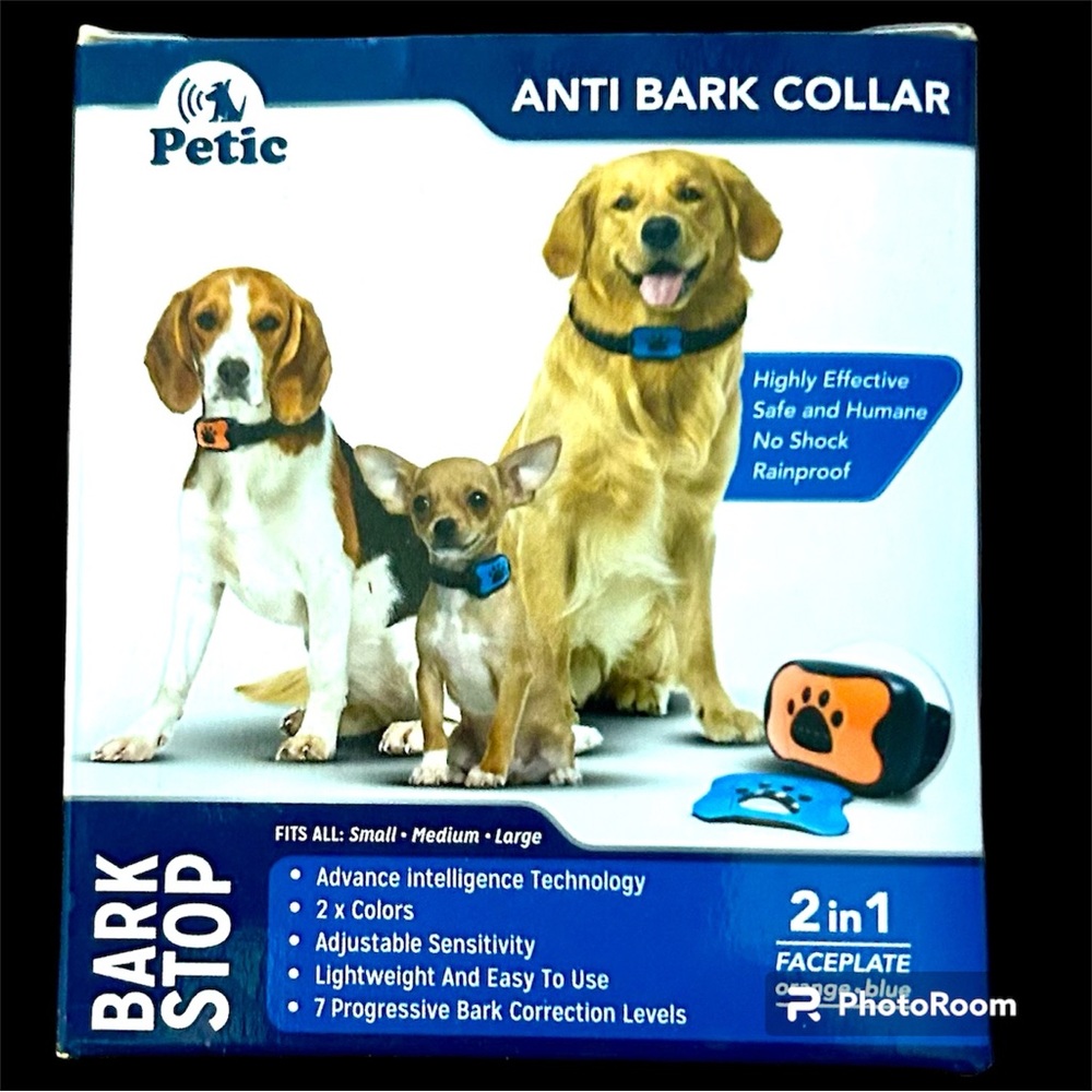 New Petic Anti Bark Collar Small No Shock